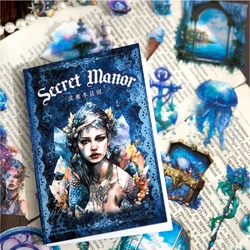 54 pcs/pack Secret Manor Series Stickers aesthetic Stick Labels Decorative Scrapbooking material hand made Diy Supplies