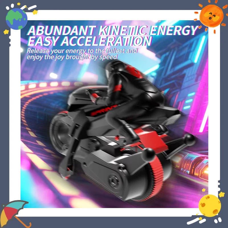 Neues Stunt-Motorrad mit Fernbedienung 360° °   Rotation High-Speed Drift RC Car Racing Spielzeugmodell für Jungen