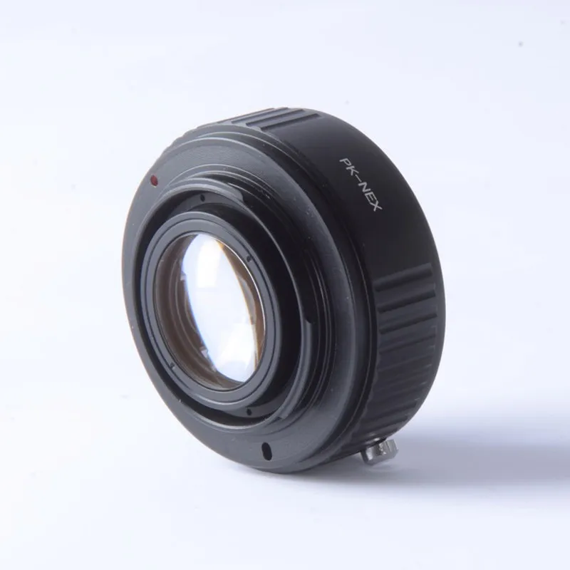 Focal Reducer Speed Booster Turbo adapter ring for Pentax PK Lens to sony e mount NEX-5/6/7 a7 a7s a7c a9 a7r4 a7r5 a6600 camera