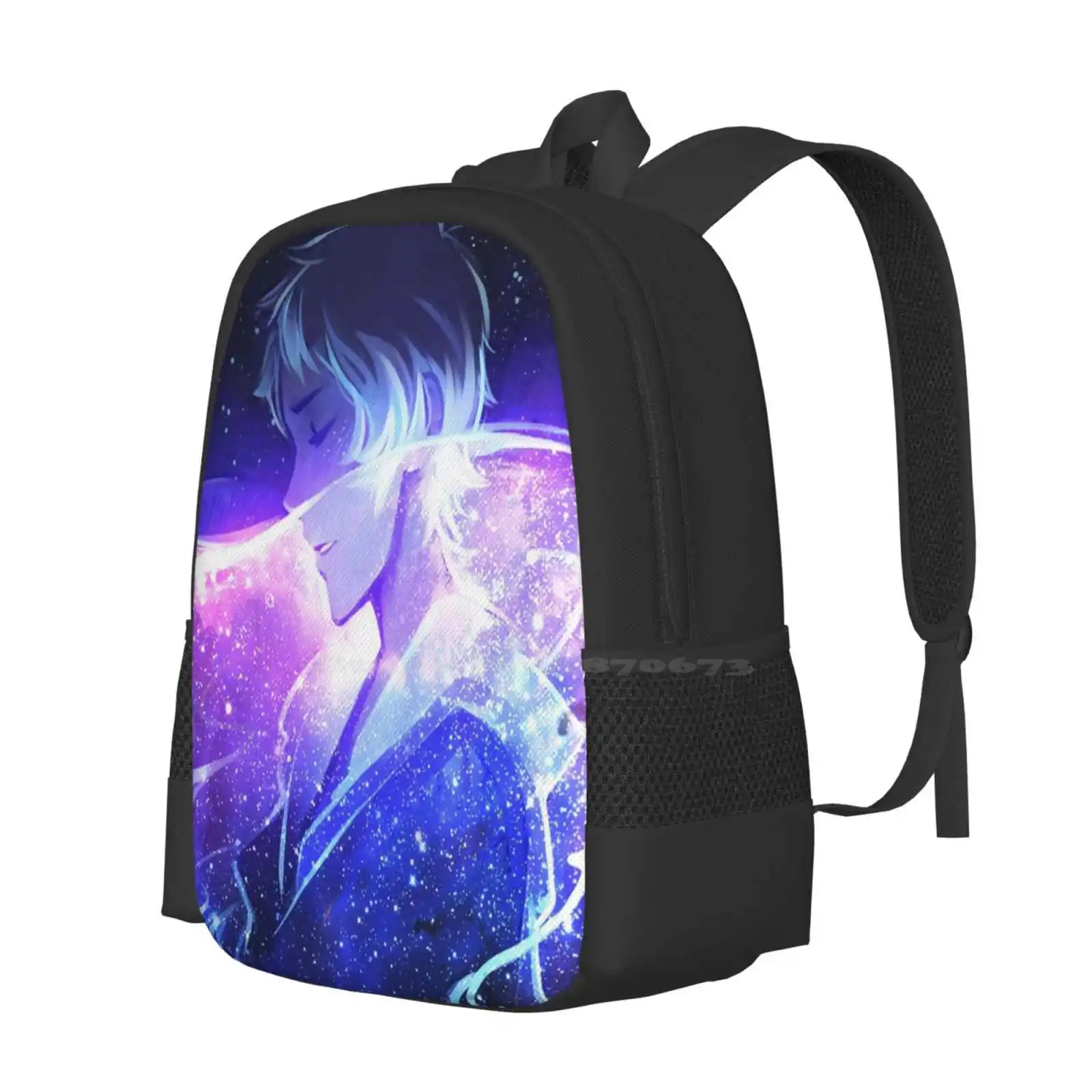 Drowning In Yourself Large Capacity School Backpack Laptop Bags Lance Voltron Elentori Aesthetic Space