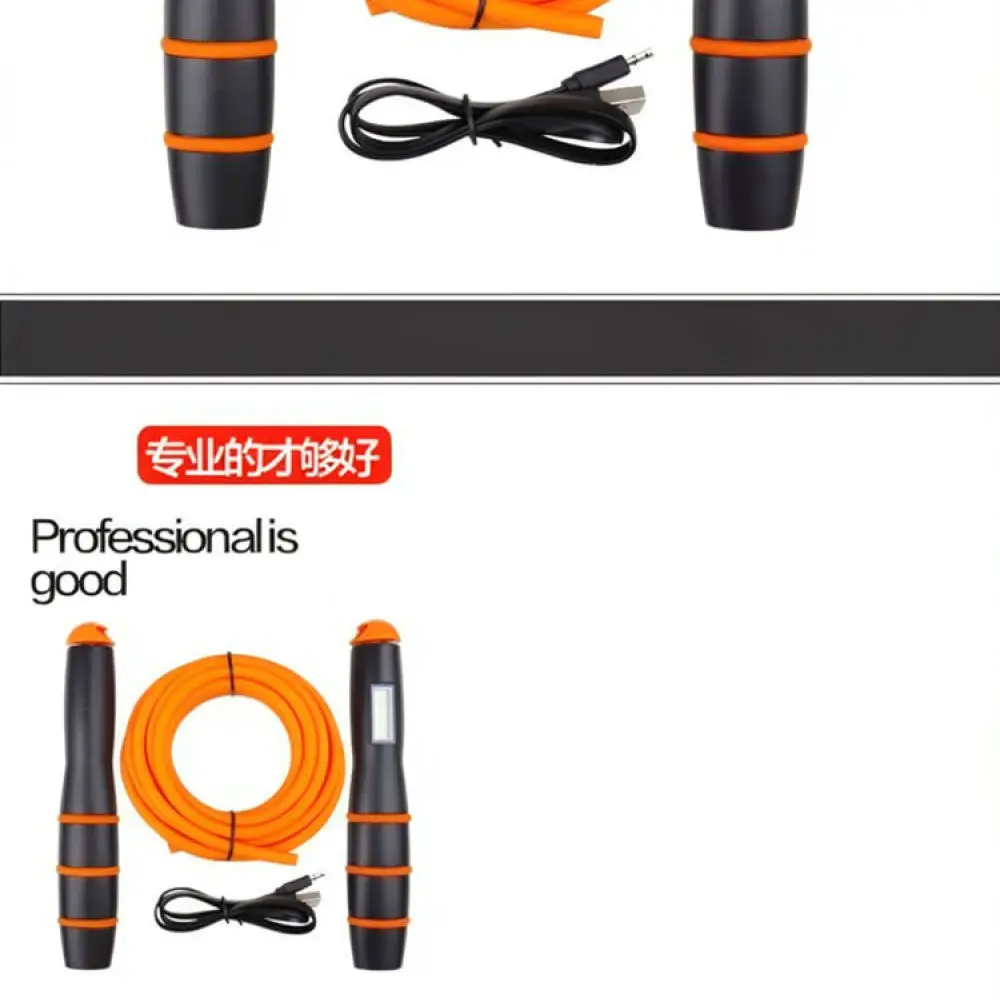 Steel Wire Speed Jump Rope Professional Fitness Training Equipment With Counter For Students Daily Exercise Exam