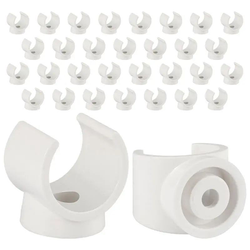 AEE2-PEX Clips Pipe Clamp, Pipe Clamp For PVC Water Pipes And Tubing Hoses, Plastic U-Shaped Pipe Clamp Tools