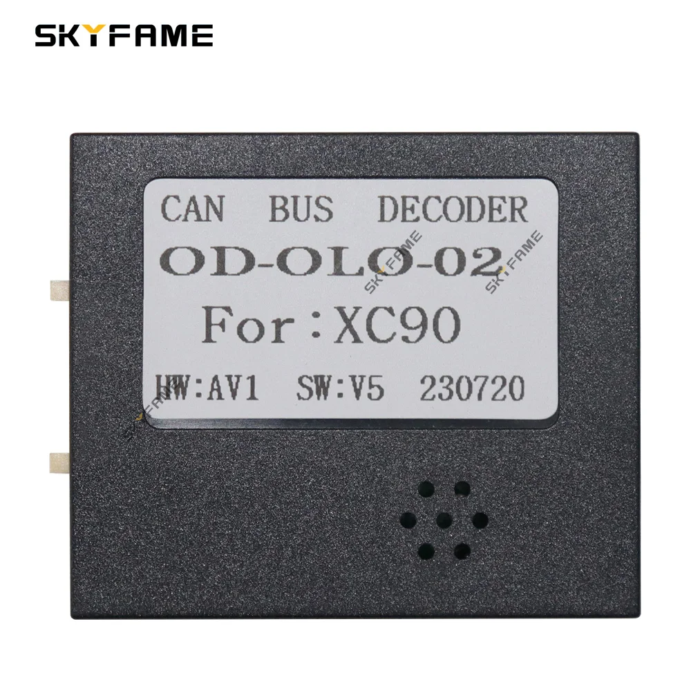 SKYFAME-Adaptador de arnés de cableado de 16 pines para coche, decodificador de caja Canbus, Cable de alimentación de Radio Android para Volvo XC90 S90 V90 OD-OLO-02