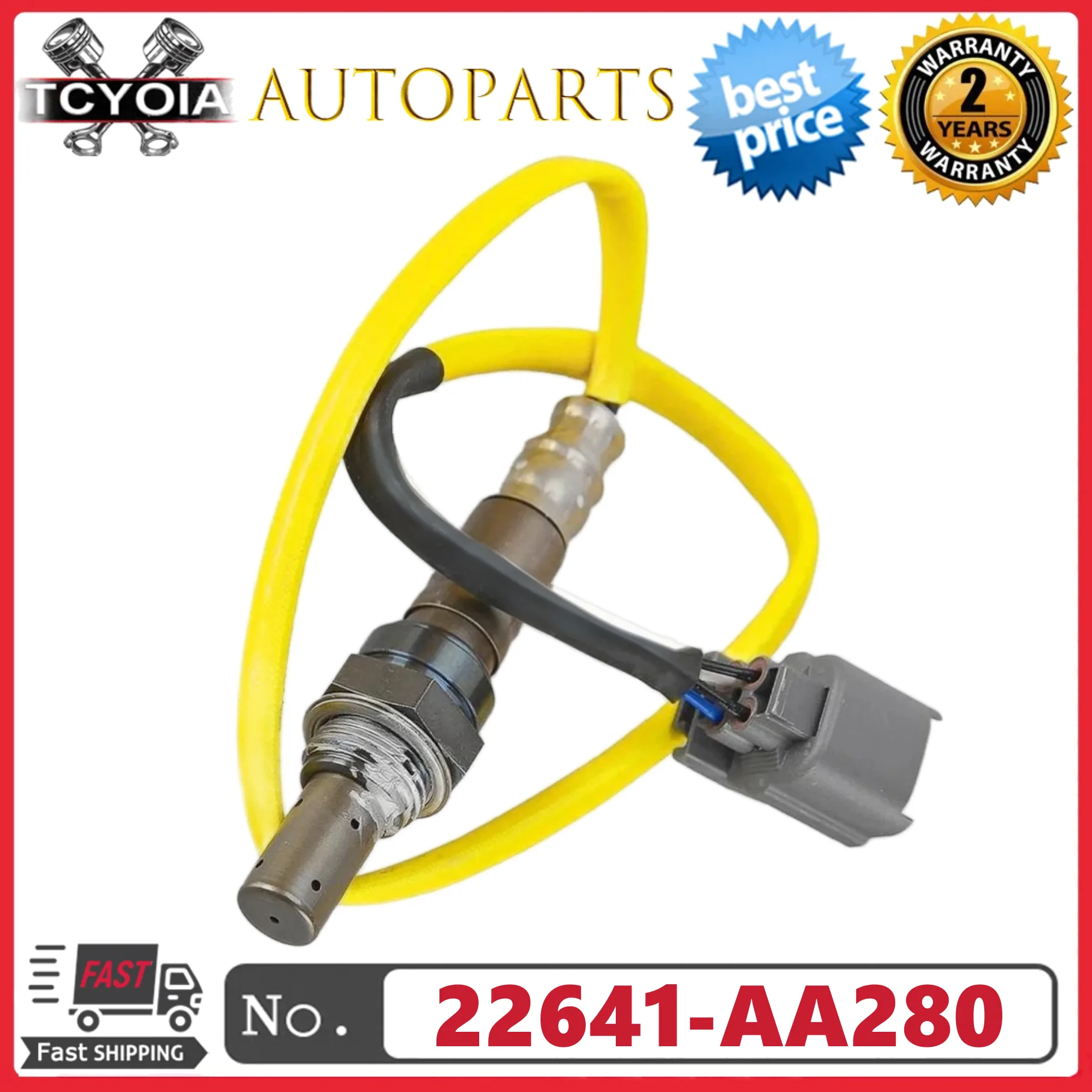 

Air Fuel Ratio Oxygen O2 Sensor 22641-AA280 22641AA280 For 2003 2004 Subaru Legacy Outback Forester 2.5L