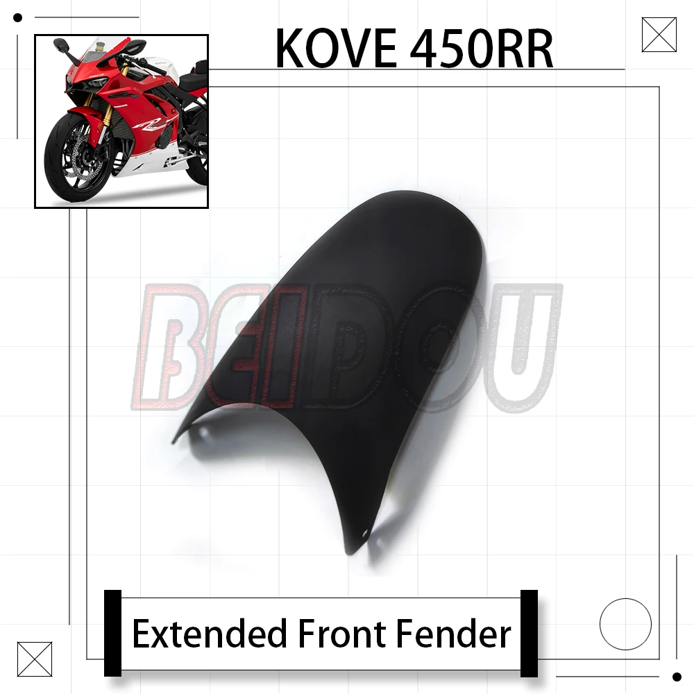 

For KOVE 450RR RR450 450 RR Motorcycle Modified Extended Front Fender Water Fender Mud Plate