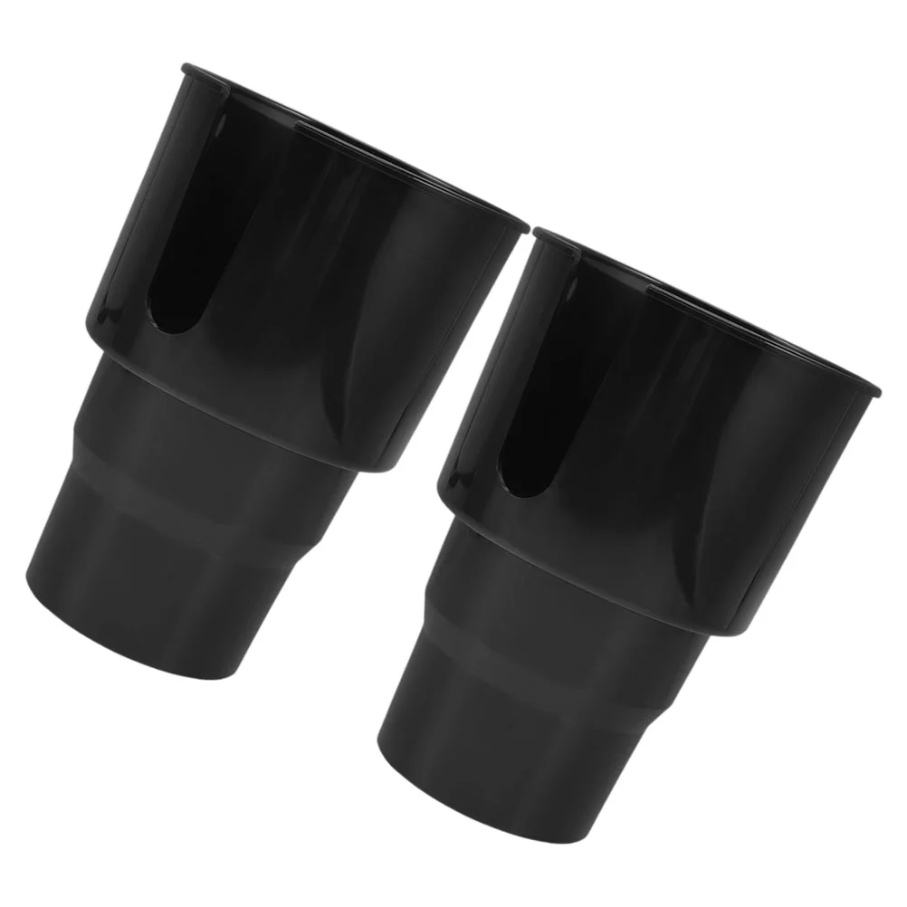 

2 PCS Cup Holder for Car Auto Center Console Accessories Extender Black Water Bottle Beverage