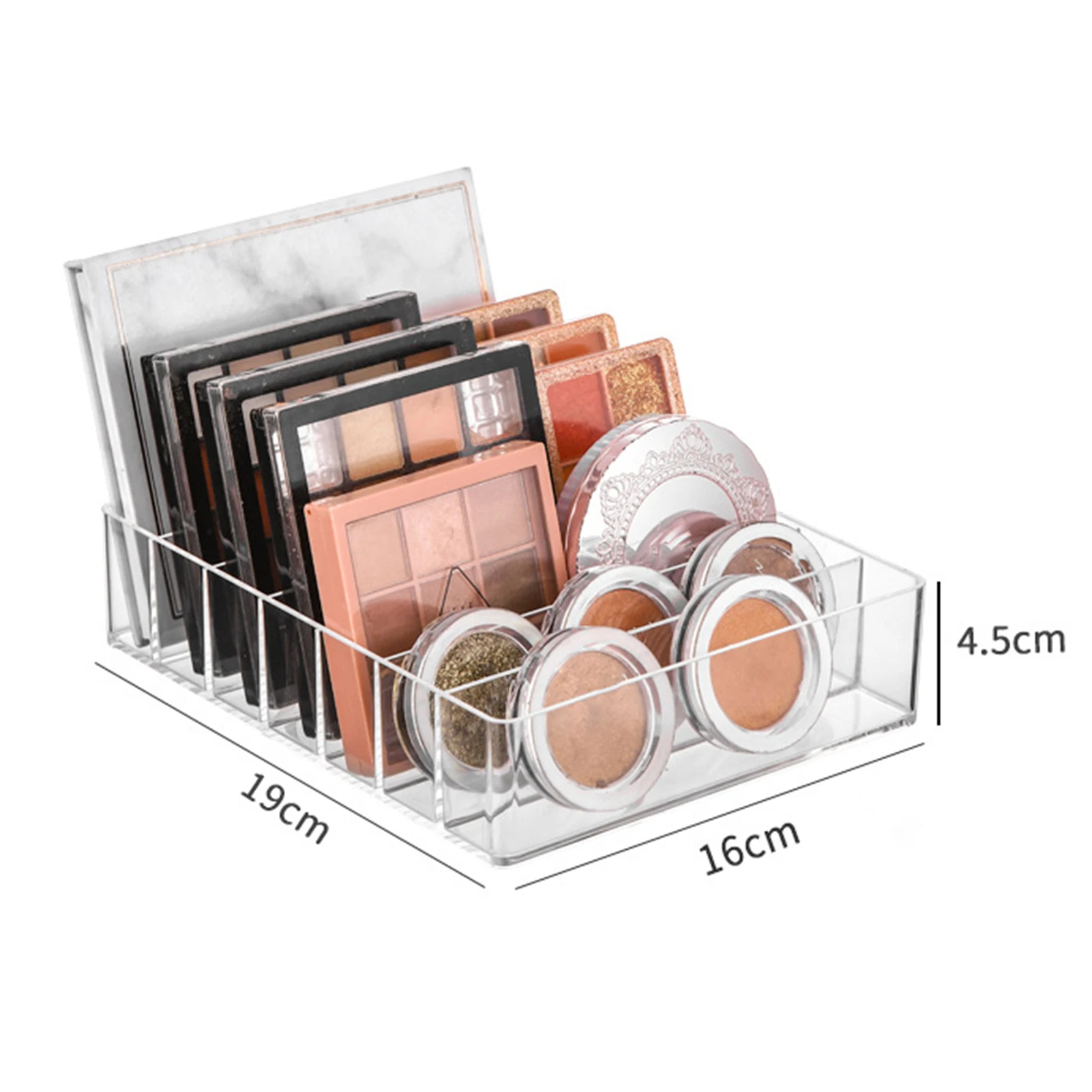 Makeup Holder  Excellent Desktop Lipsticks Blush Container Box  Lightweight Makeup Organizer