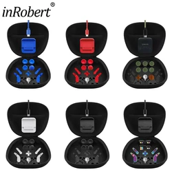 Carry Bag For Xbox Elite Series 2 Controller Protective Case Portable Storage Bag Internal Charging Stand Cable Metal Buttons