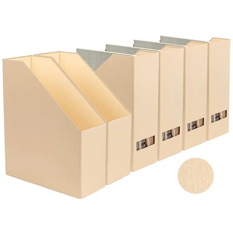 

Держатель для файлов и настольный органайзер, картонный органайзер для книг и коробка для хранения документов, подставка для журналов для офиса