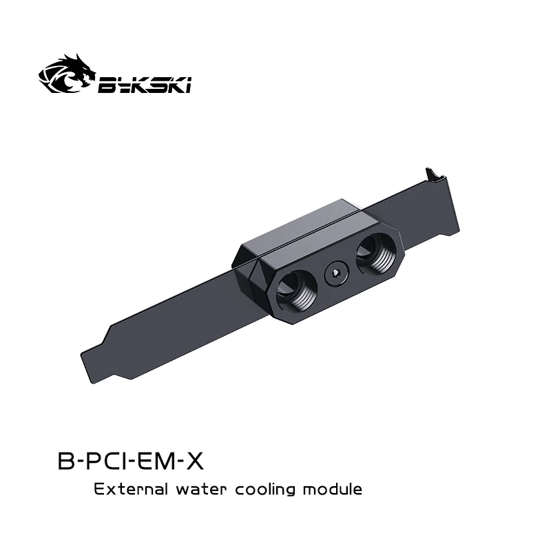 

Bykski B-PCI-EM-X: Модуль для внешней установки водяного охлаждения в корпус ПК, крепление G1/4"