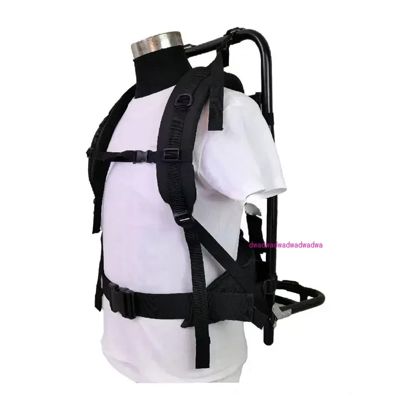 Heavy Carrying Backpack Frame Portable Foldable Outdoor Hiking Camping Hunting Carrier Bag Frame Aluminum Alloy 60kg Loading