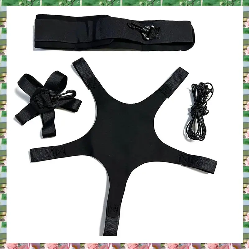 

Sports Football Kick Belt Adjustable Waist Belt Passing Receiving Controlling Ball For Children Training Black,Football Kick Bel