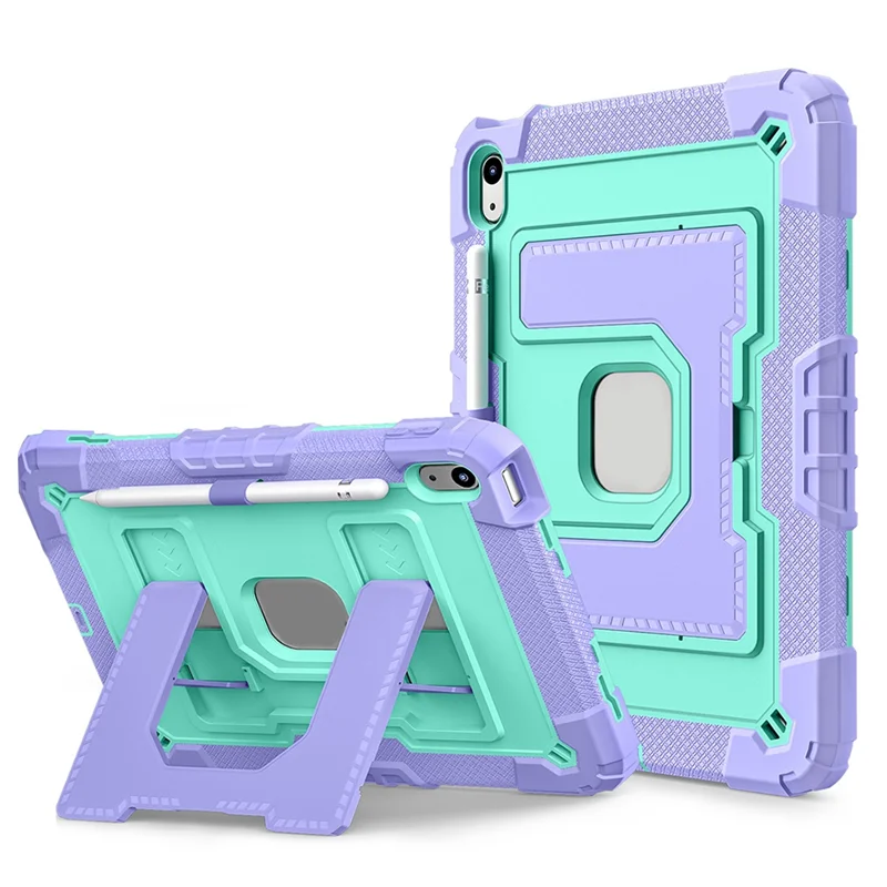 

Precisionn Tablet Rugged Protective Cover For Ipad For Ipad Air 11 M2/M3(2024/2025) Kids Shockproof Stand Case A
