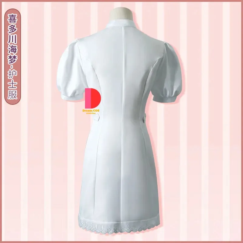

CyKitagawa Marin Cosplay Costume Anime My Dress-Up Darling Black and White Nurse Uniform with Lace Stockings New Arrival Hot Sal