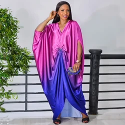 Hot Sales African Abaya Women Dress Dashiki Tie Dyed Dress Dubai Maxi Skirt Summer Fashion Dress Türkiye Evening Party Costume