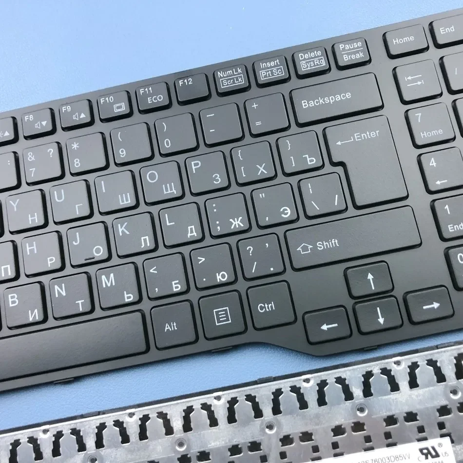 Imagem -04 - Teclado Russo para Fujistu Layout ru E754 Lifebook E557 E753 E756 E554 E556 Celsius H730 H760 H77 Series