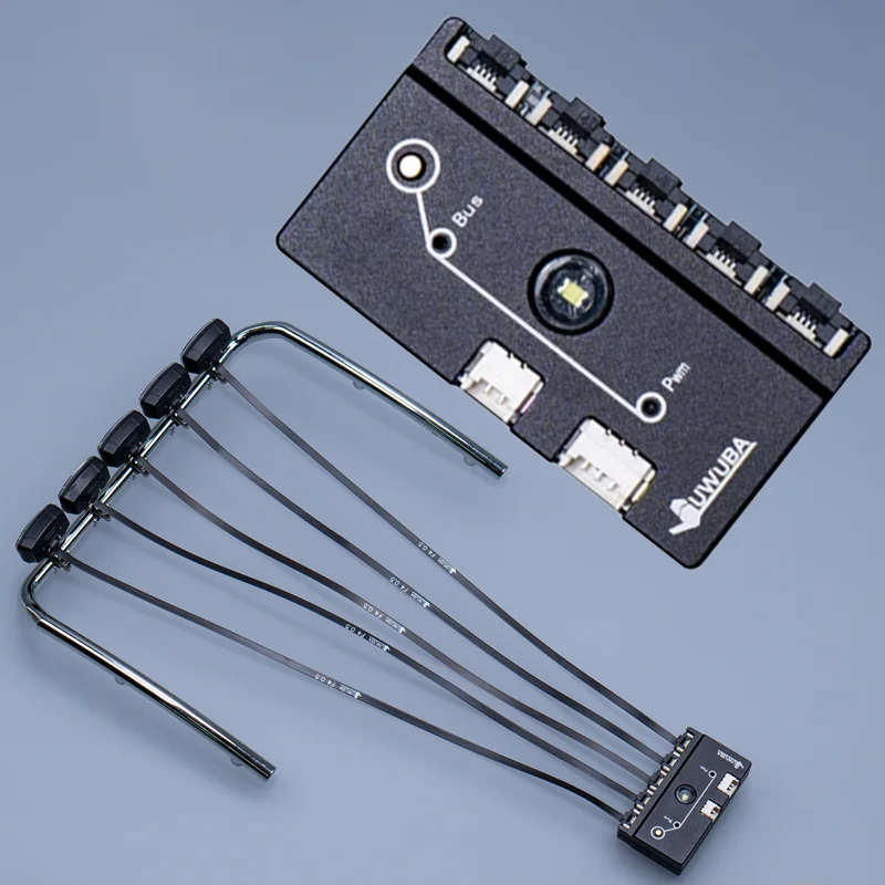 

KZQ-F10 Light Control Host Control Board for 1/14 Tamiya RC Truck SCANIA 770S R620 Volvo FH16 Arocs MAN TGX Car JUWUBA