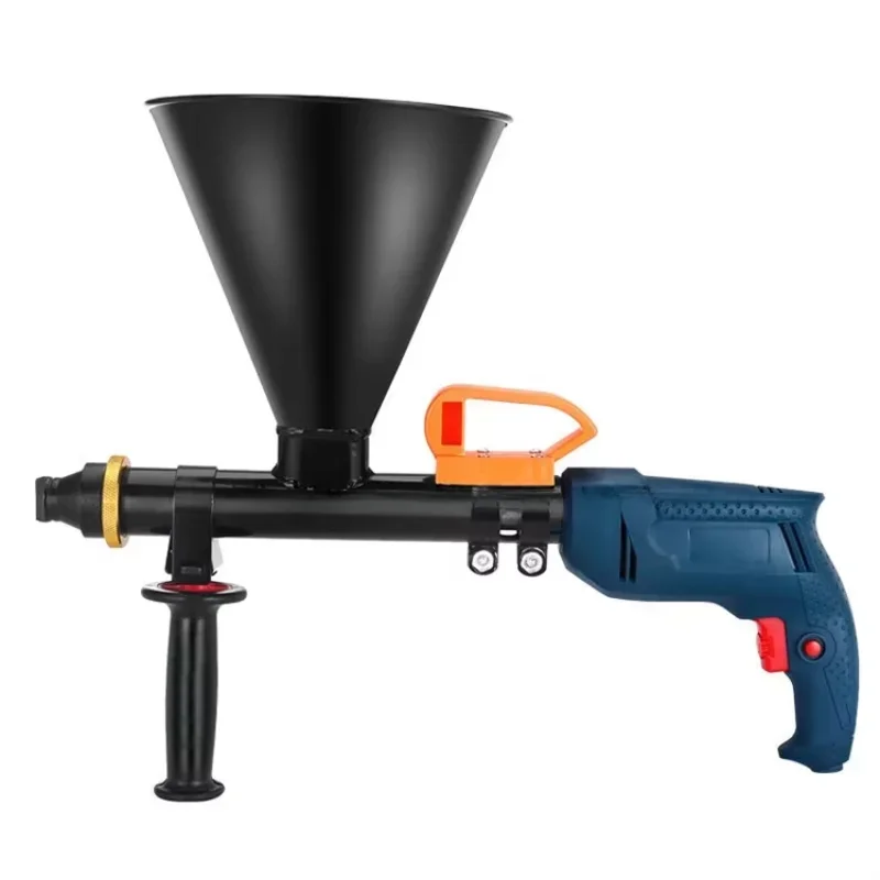 Construction Engineering Tools Spray Gun Electric Cement Mortar Caulking Gun Stainless Steel Gap Pointing Grouting Machine