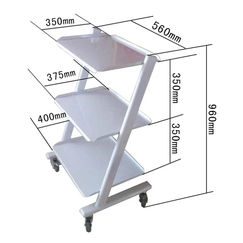 

Медицинские тележки для красоты с колесами Attrezzi Salon Парикмахер Carrito Organizador Carello Officina Мебель для маникюрного салона