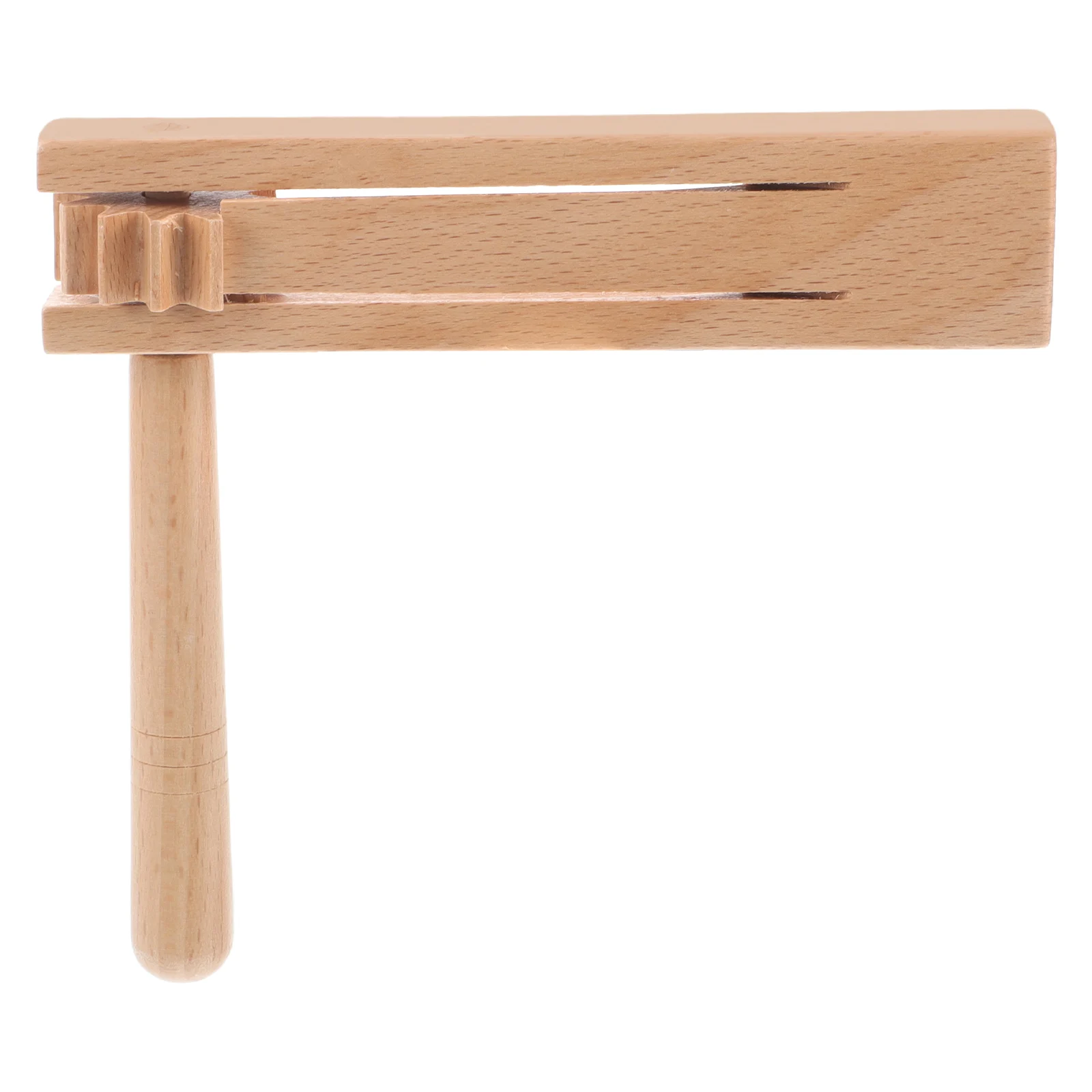 

Wooden Castanets Handheld Ratchet Percussion Instrument Musical Toy Toddler Instruments Small Percussion For Schools Bands