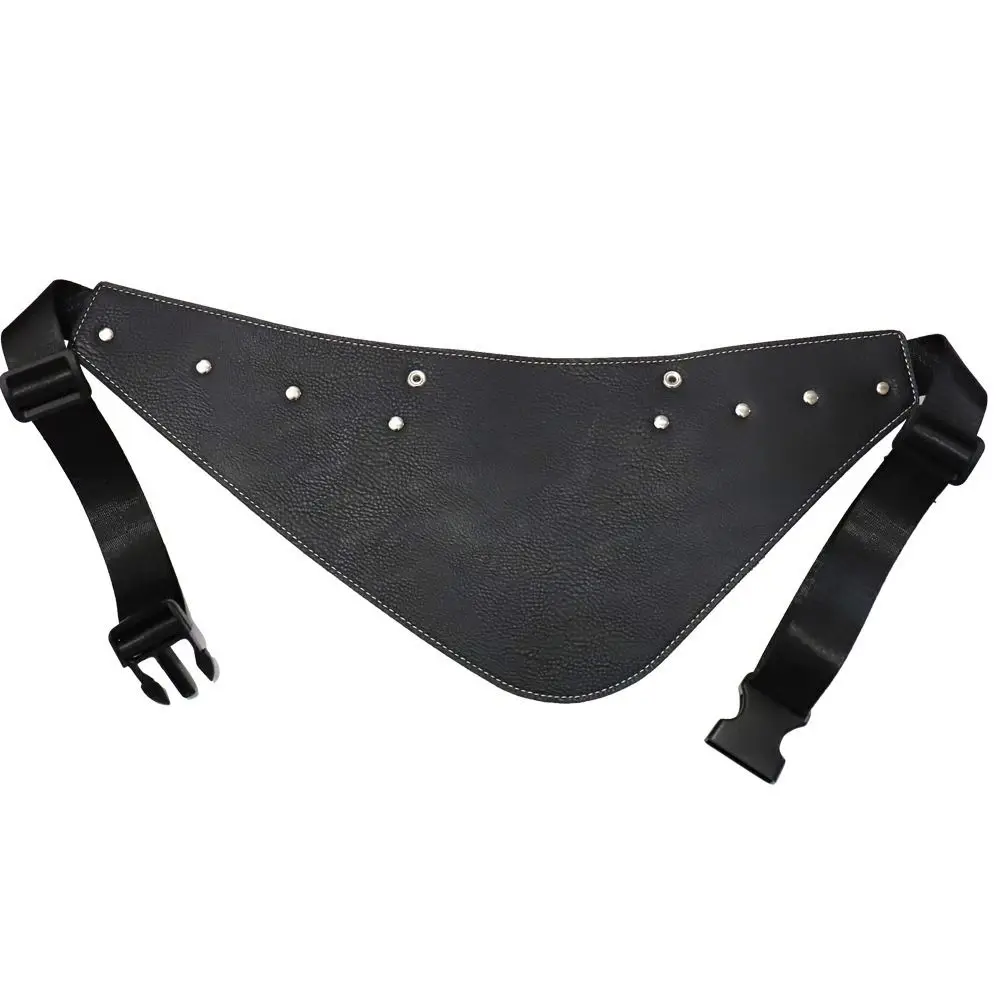 PUレザー理髪ツールバッグ、耐久性のある調節可能なウエストバーバーツールウエストパック、ショルダーベルト、ウエストベルト、バーバーツールバッグ