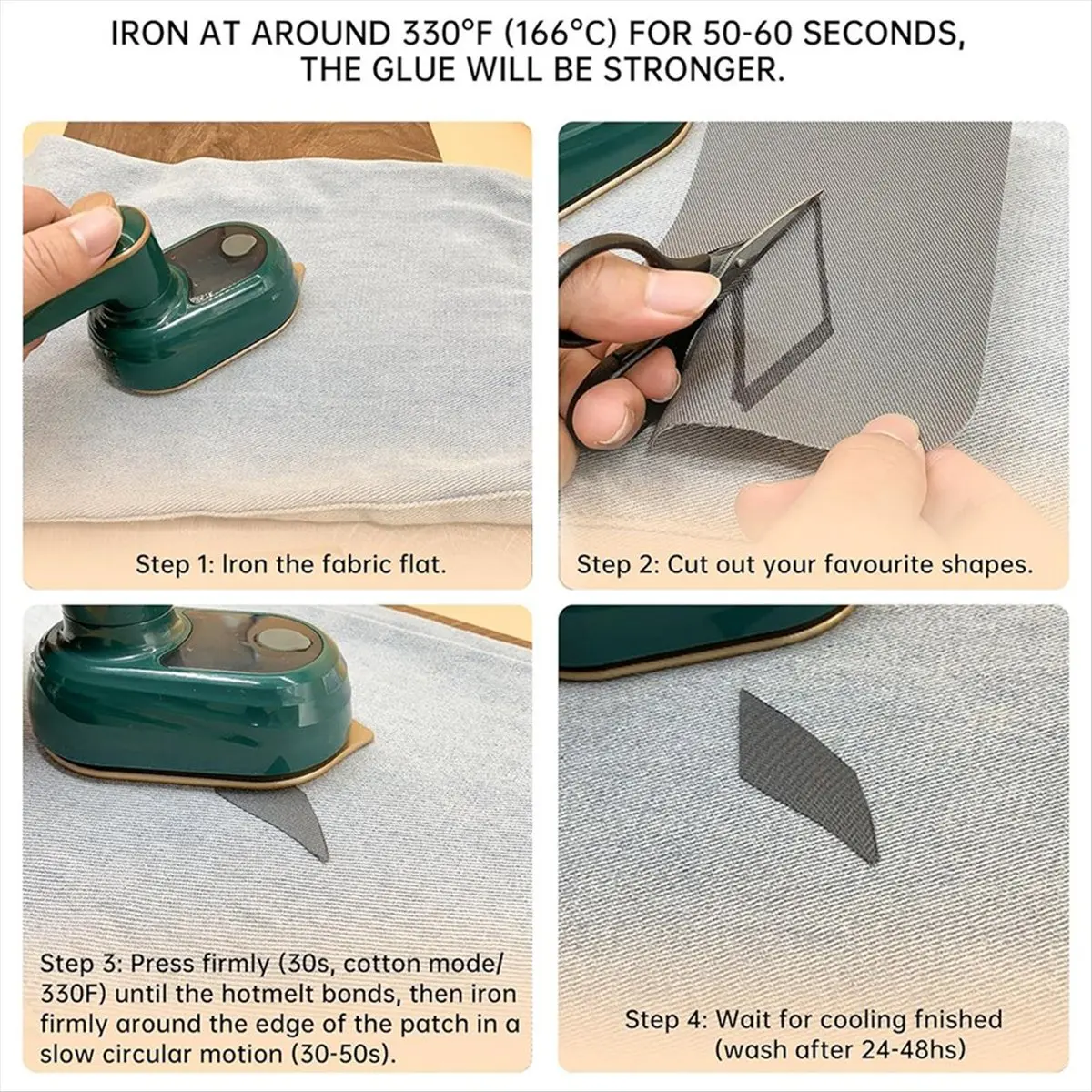 Hitl Iron On Repair…