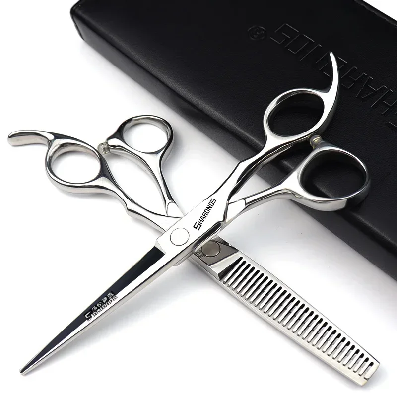 

Professional Hairdressing Scissors 6 Inch Hairdresser Dedicated Clippers Barber Specificlied Thinning Shears Hair Cutting