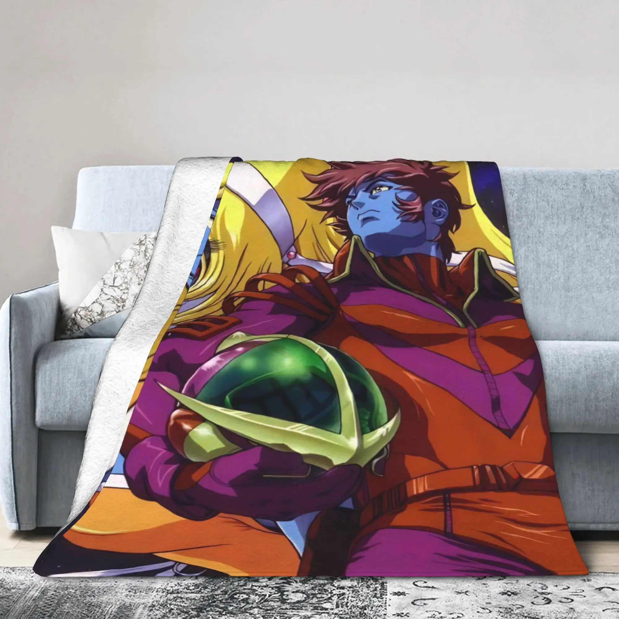 Stella Octave Arpegius Baryl Blankets Interstella 5555 Flannel Awesome Warm Throw Blankets for Bedspread Textile Decor