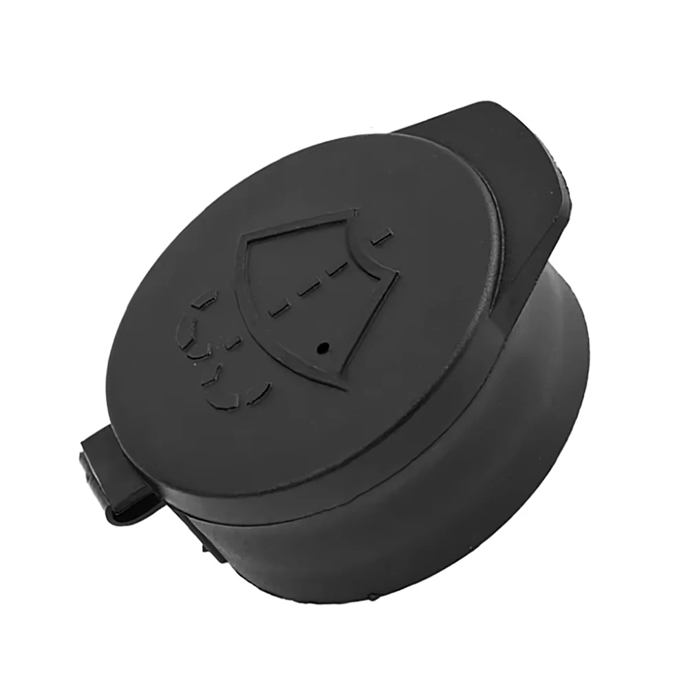 1Pc ABS Plastic Car Windshield Wiper Washer Fluid Reservoir Tank Cap Lid 1131028-00-A for Tesla Model 3/S/X/Y 2017 - 2020 Black