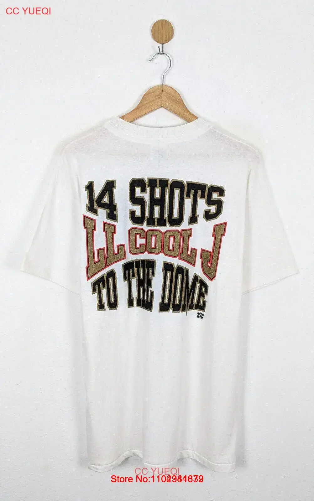 Vintage LL Cool J 14 Shots to the Dome 90s shirt