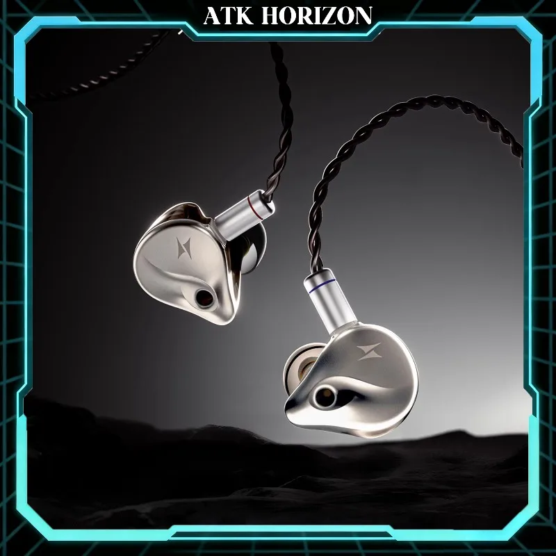 

Игровые внутриканальные наушники ATK Horizon HiFi с профессиональной локализацией звука и микрофоном для Delta Force, Valorant, CS2, ПК и мобильных устройств