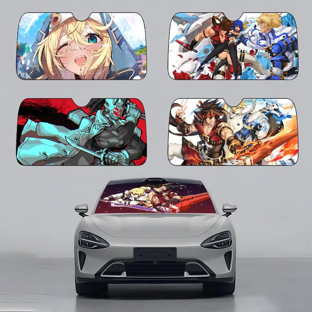 

G-Guilty Gear автомобильный солнцезащитный козырек на лобовое стекло автомобиля универсальный солнцезащитный козырек складной козырек