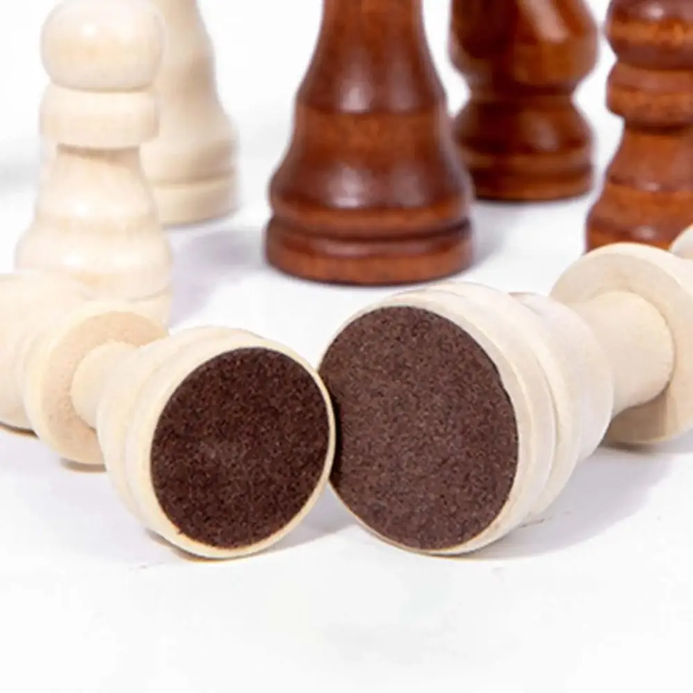 Schachbrett aus massivem Holz, internationales Schach, magnetisch, faltbar, pädagogisches Schachspiel-Set, zarter Standard