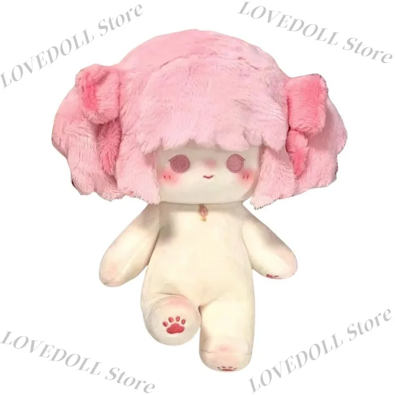 20 cm Großhandel Anime Mädchen Kaname Madoka Kawaii Cosplay Baumwolle Puppe Körper Cartoon Weiche Plüschtiere Spielzeug Figuren Fans Sammlung Geschenk