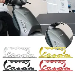 Creative 3D Auto Decor Adesivo para Piaggio Vespa, Logotipo para Motocicleta, GTS, GTV, 250, 300, LX125, LX150, Sprint, Primavera, 125, 150, 300