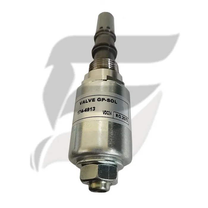 

Excavator Spare Parts Solenoid Valve 174-4913 1744913 for Caterpillar Engine 3126 3126B 3176C 3196 3406E C12 C15