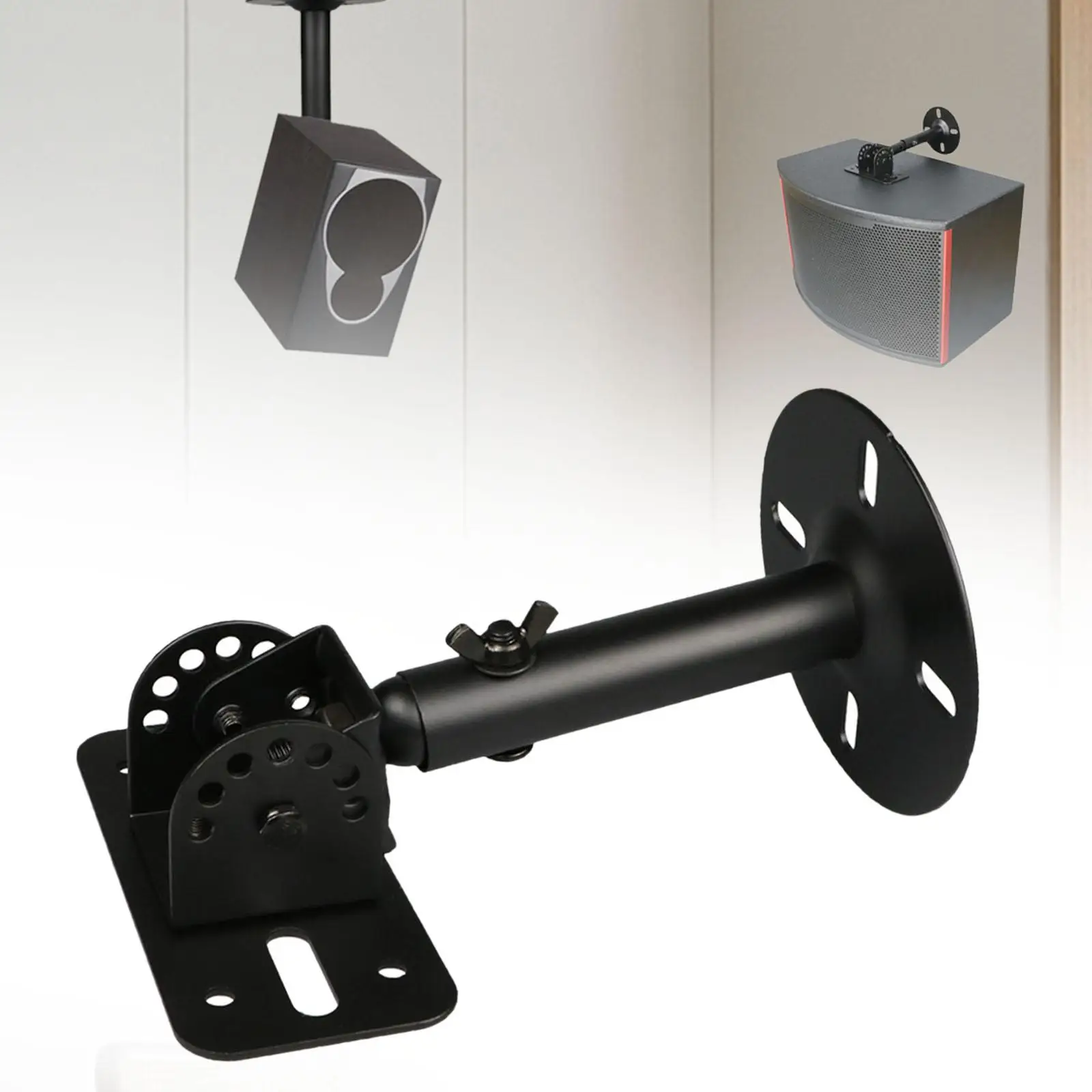 Smart Speaker Shelf Universele luidsprekerhouder voor schoolboekenplank (zwart)