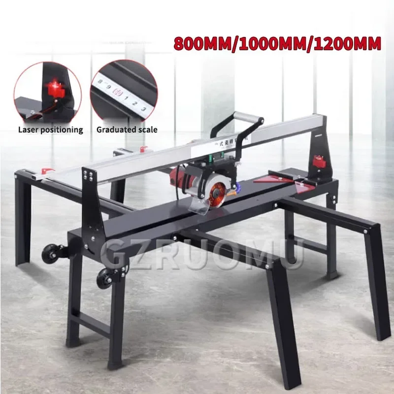 Laser Infrared Tile Cutting Machine 1800MM Tiles Push Knife High Precision Manual Floor Wall Tile Cutter 0-30MM