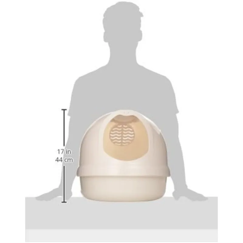 Dome Litter Box, white