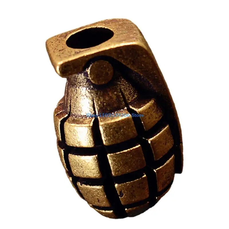 

400A Unique Grenades Metal Beads Pendant for Paracord and DIY Enthusiasts Jewelry Making Paracord Bead