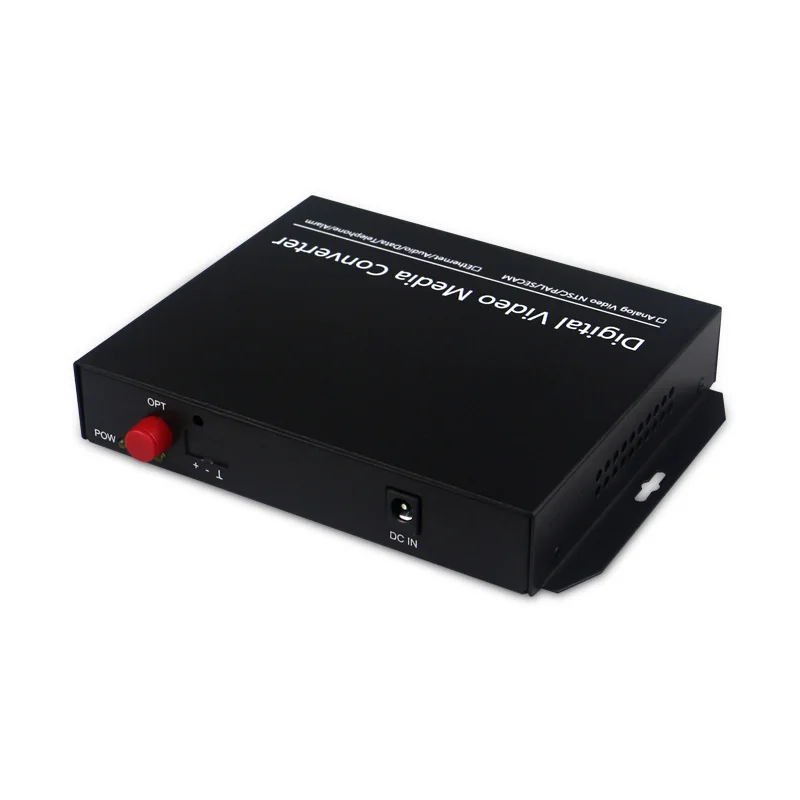 4CH Bidirectional RCA Audio to fiber converter