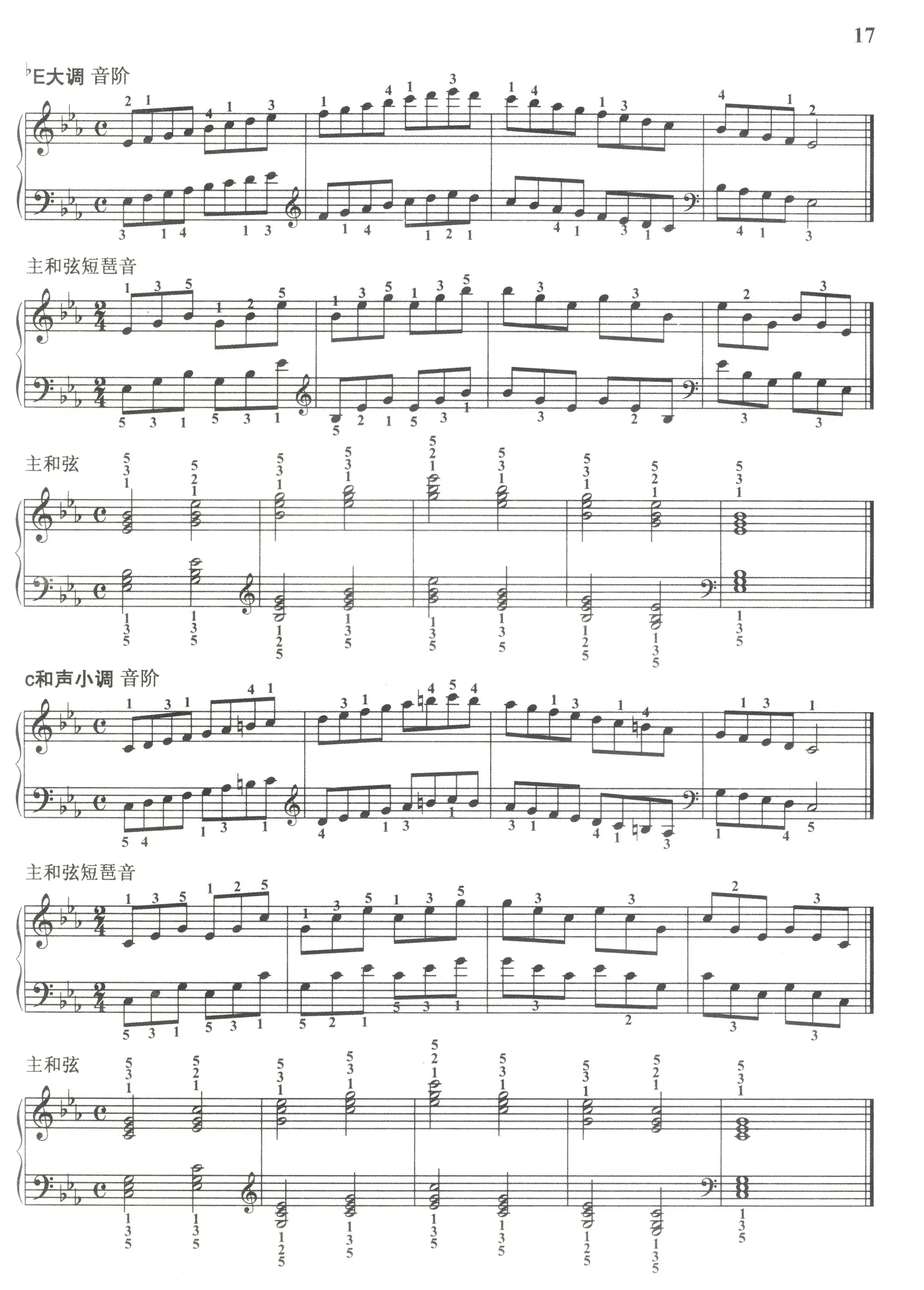 Basic Technical Exercises For Piano Grading Guidance Music Playing Book