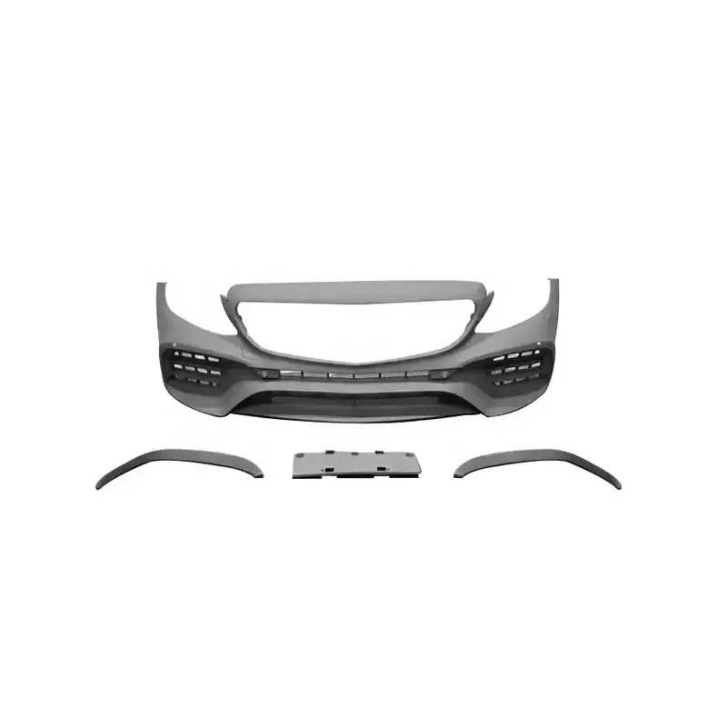 

High Quality ABS Material Car Bumper C65 Style Front Bumper for Mercedes Benz C Class W205 2015-2016