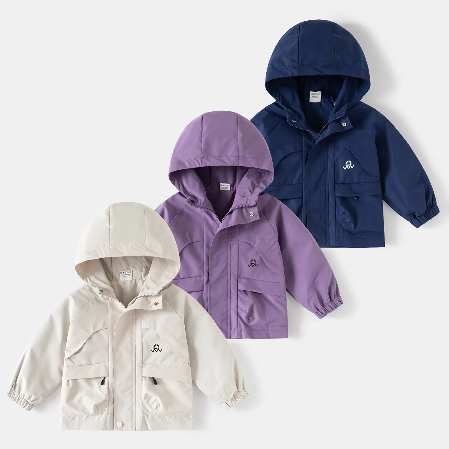 

Spring 2026 new style boys' children's jacket children's waterproof jacket baby boy outdoor waterproof jacekt
