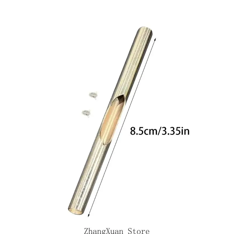 Einfache Zweig Design Einsatz Brosche Metall Revers Pin Boutonnieres Halter Halten Getrocknete Für Frauen Männer – Detail 6