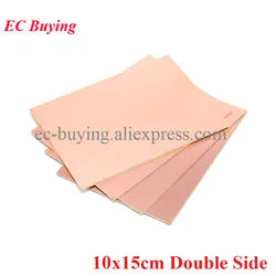 1Pc-5pcs FR4 PCB 10*15cm Double Side Copper Clad plate DIY PCB Kit Laminate Circuit Board Universal 10x15cm 100x150x1.6mm