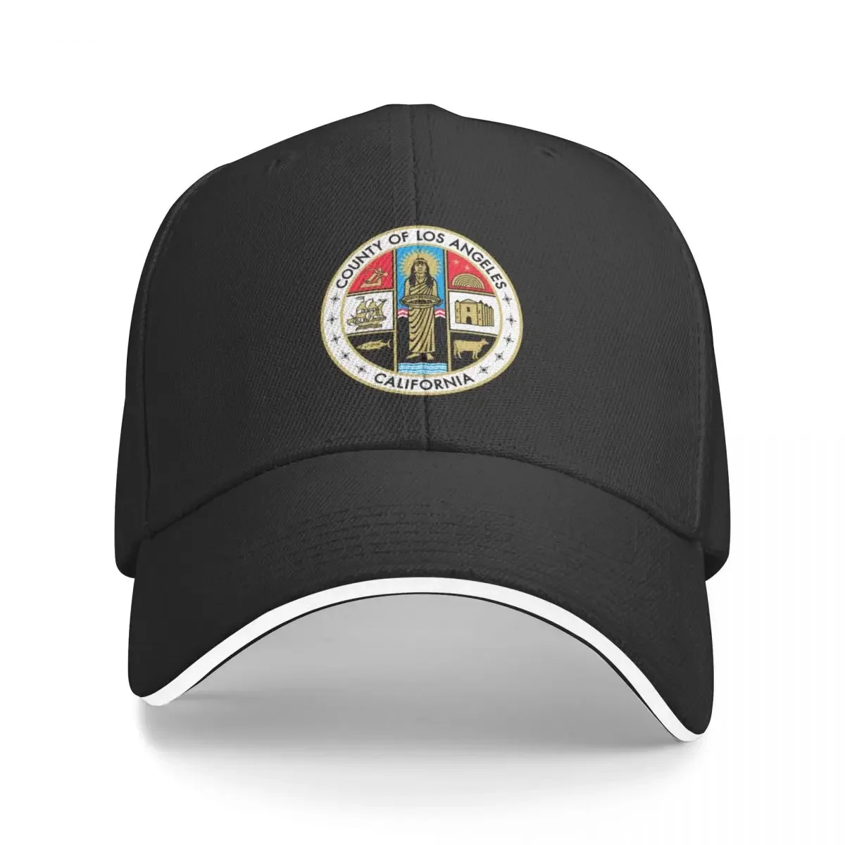 Seal of Los Angeles County, California Baseball Cap Unique hats Kids Hat Luxury man cap Men Hats Women's