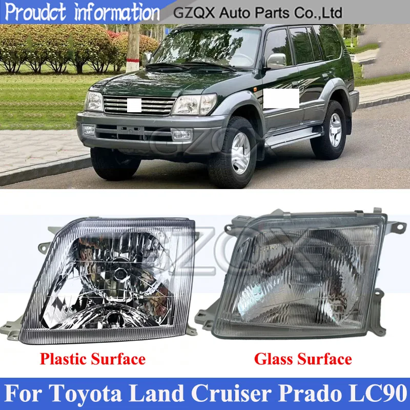 

Фара галогенная передняя CAPQX, 1 шт., для Toyota Land Cruiser Prado LC90 1996-2002