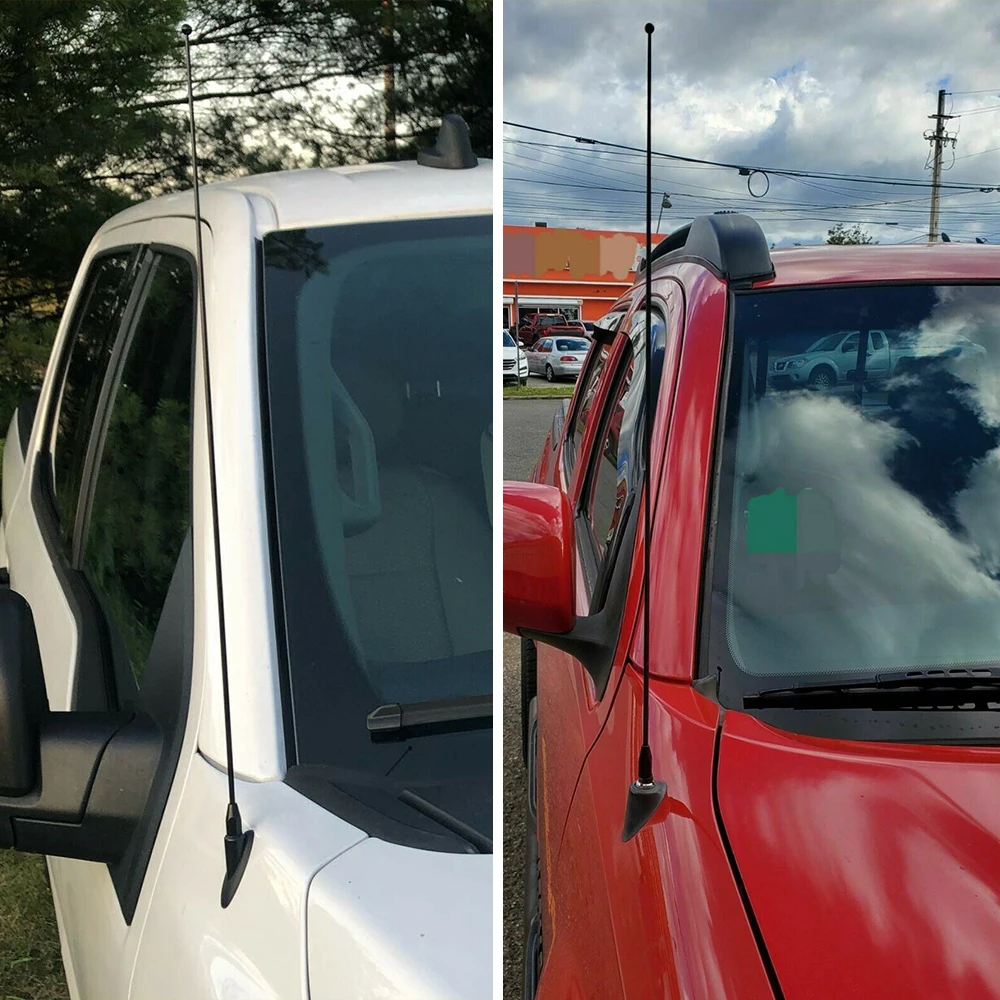 1 szt. 21-calowy uniwersalny maszt antenowy do samochodów Toyota SUV Pickup AM/FM Wymiana anteny radiowej — zdjęcie 7