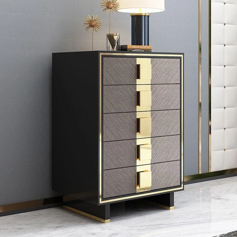 Light luxury living room chest of drawers Simple modern paint locker Bedroom storage